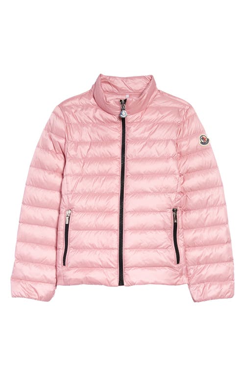 Moncler Kids' Kaukura Down Puffer Jacket in Pink at Nordstrom, Size 4Y