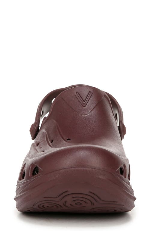 Shop Vionic Wave Rx Slingback Platform Clog In Port Wine