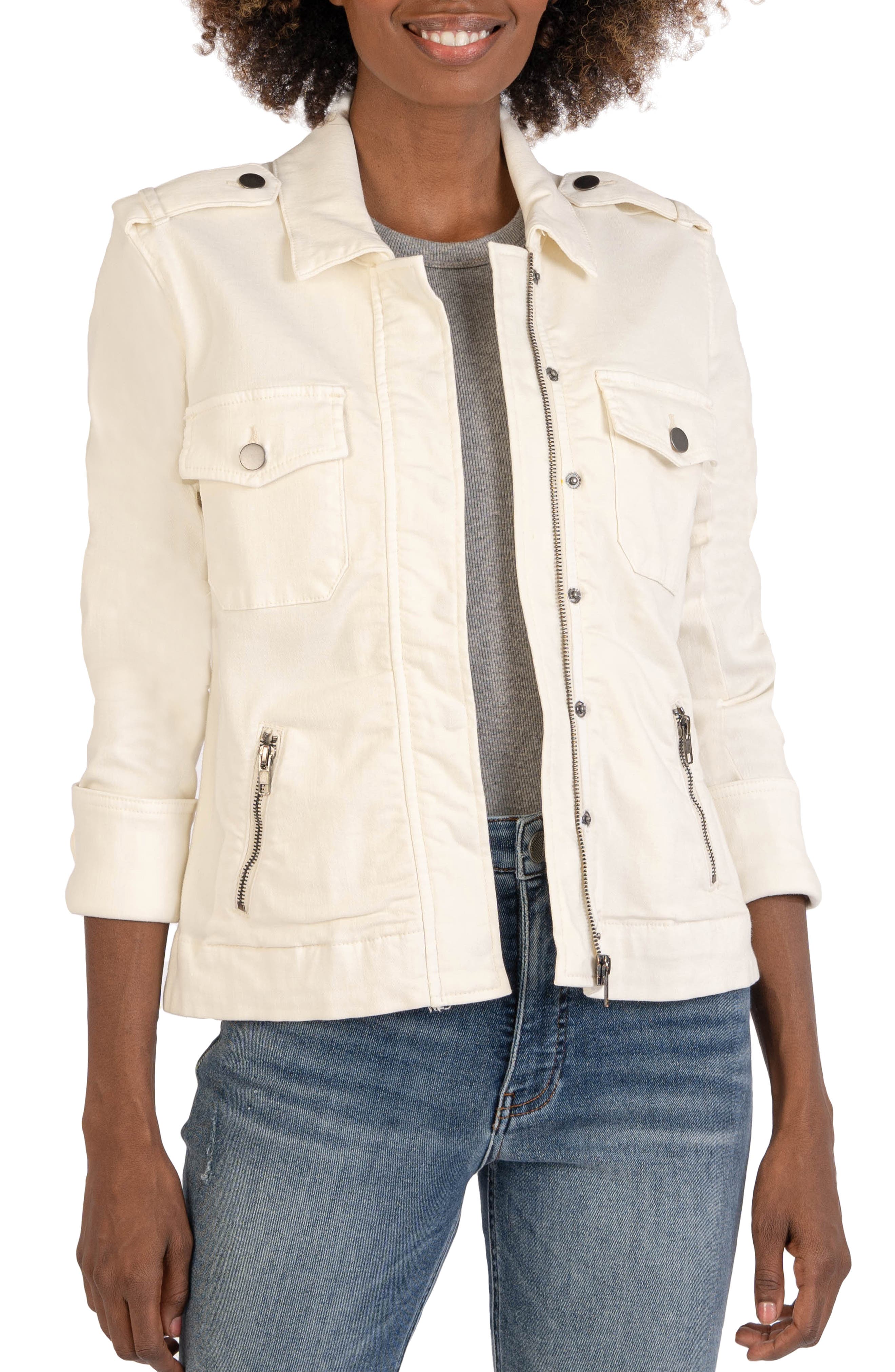 ladies stone utility jacket