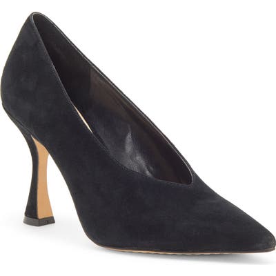 Vince Camuto Ishani Pointy Toe Pump- Black
