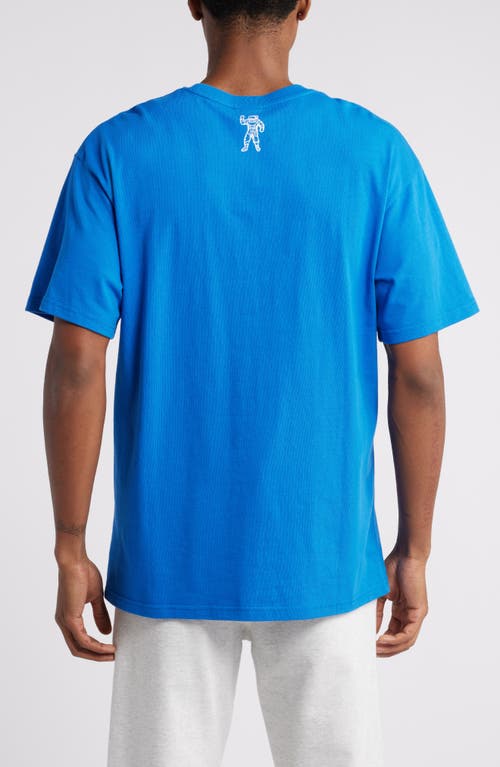 Shop Billionaire Boys Club Arch Cotton Graphic T-shirt In Olympian Blue