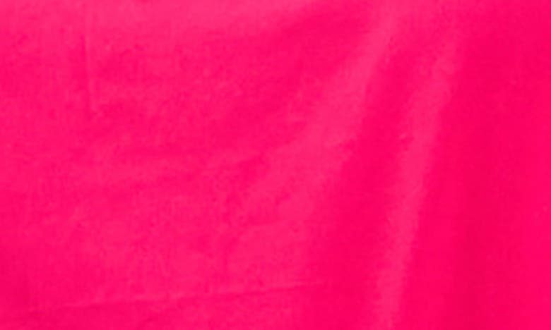English Factory Bow Banded Puff Sleeve Blouse In Fuchsia