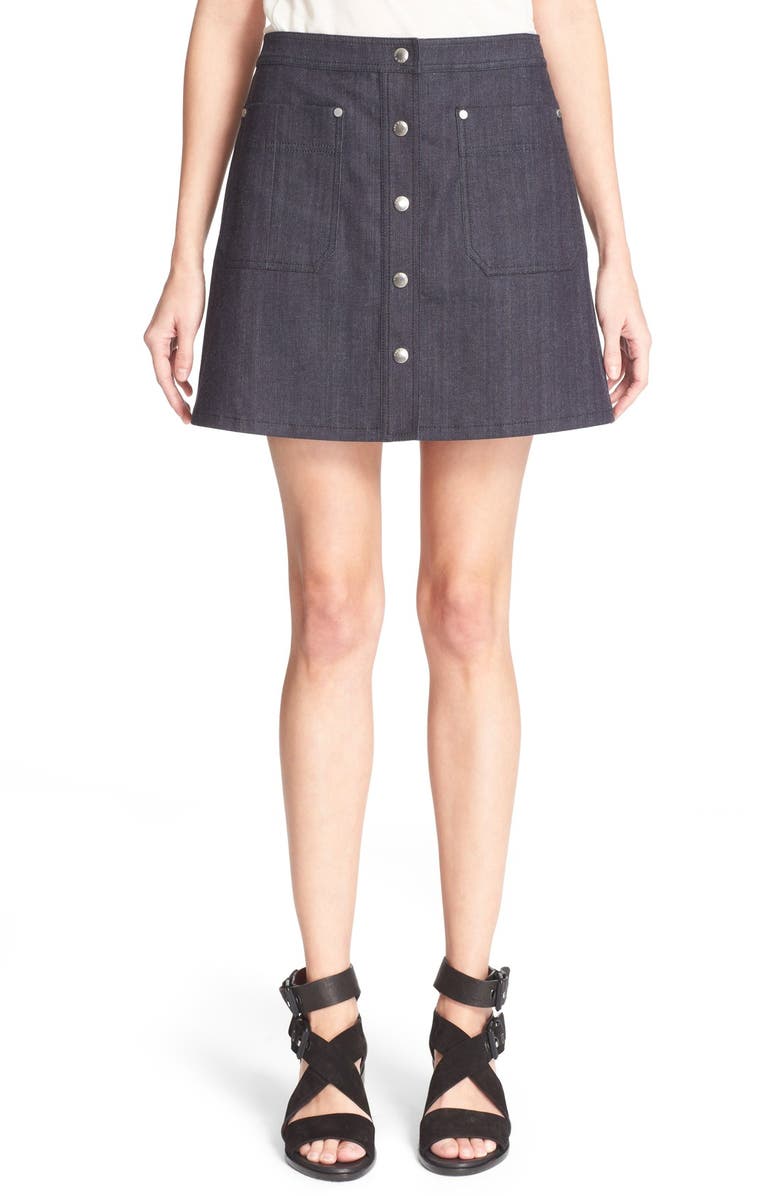 rag & bone 'Siri' Denim Miniskirt | Nordstrom