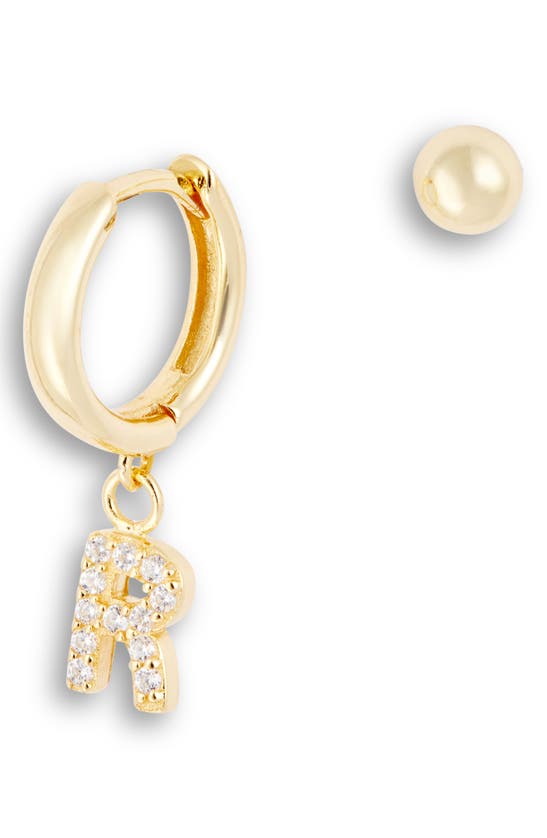 Argento Vivo Mismatched Hoop & Stud Earrings In Gold - R