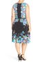 London Times Placed Floral Print Fit & Flare Dress (Plus Size) | Nordstrom
