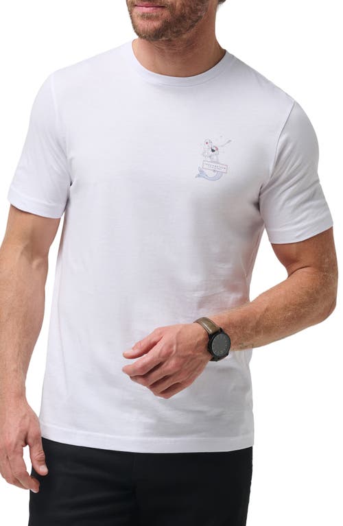 Shop Travismathew Summer To Remember Graphic T-shirt In White