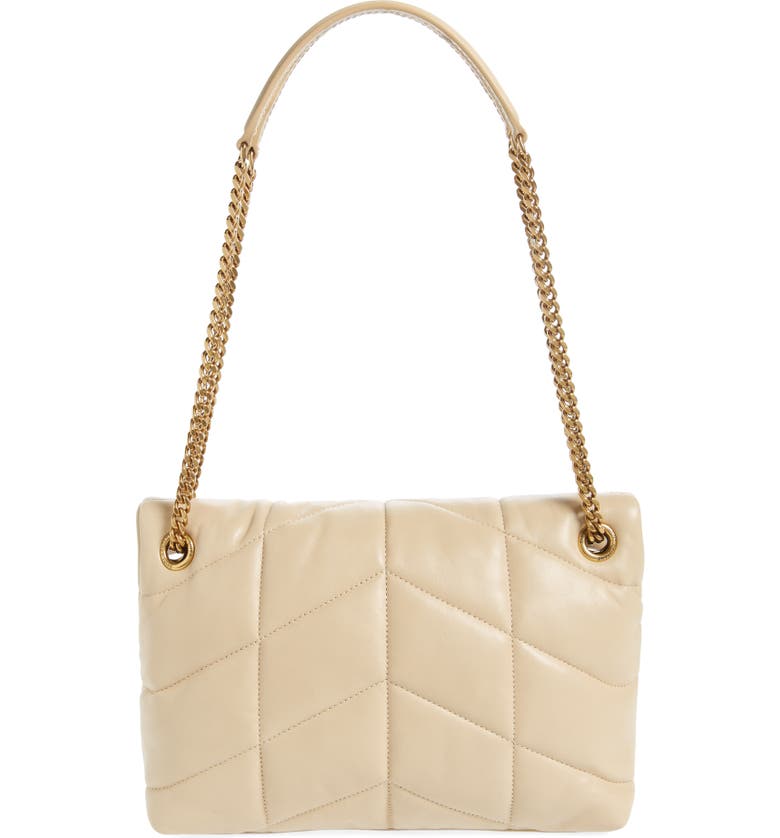 Saint Laurent Small Loulou Leather Puffer Bag | Nordstrom