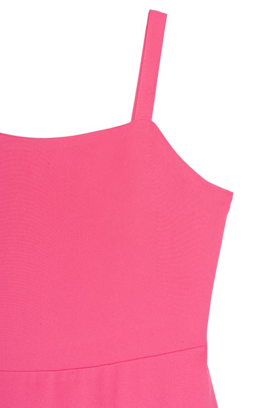Shop Rare Editions Kids' Laguna Ruffle Scuba Dress In Pink