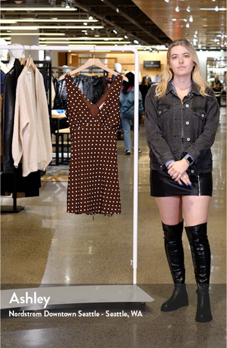 Nellie Polka Dot Minidress