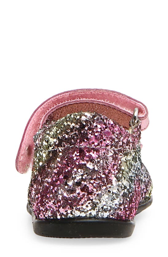 Shop Naturino Glitter Mary Jane In Multicolor