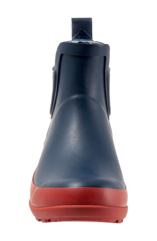Pendleton Bridger Stripe Waterproof Chelsea Rain Boot In Navy