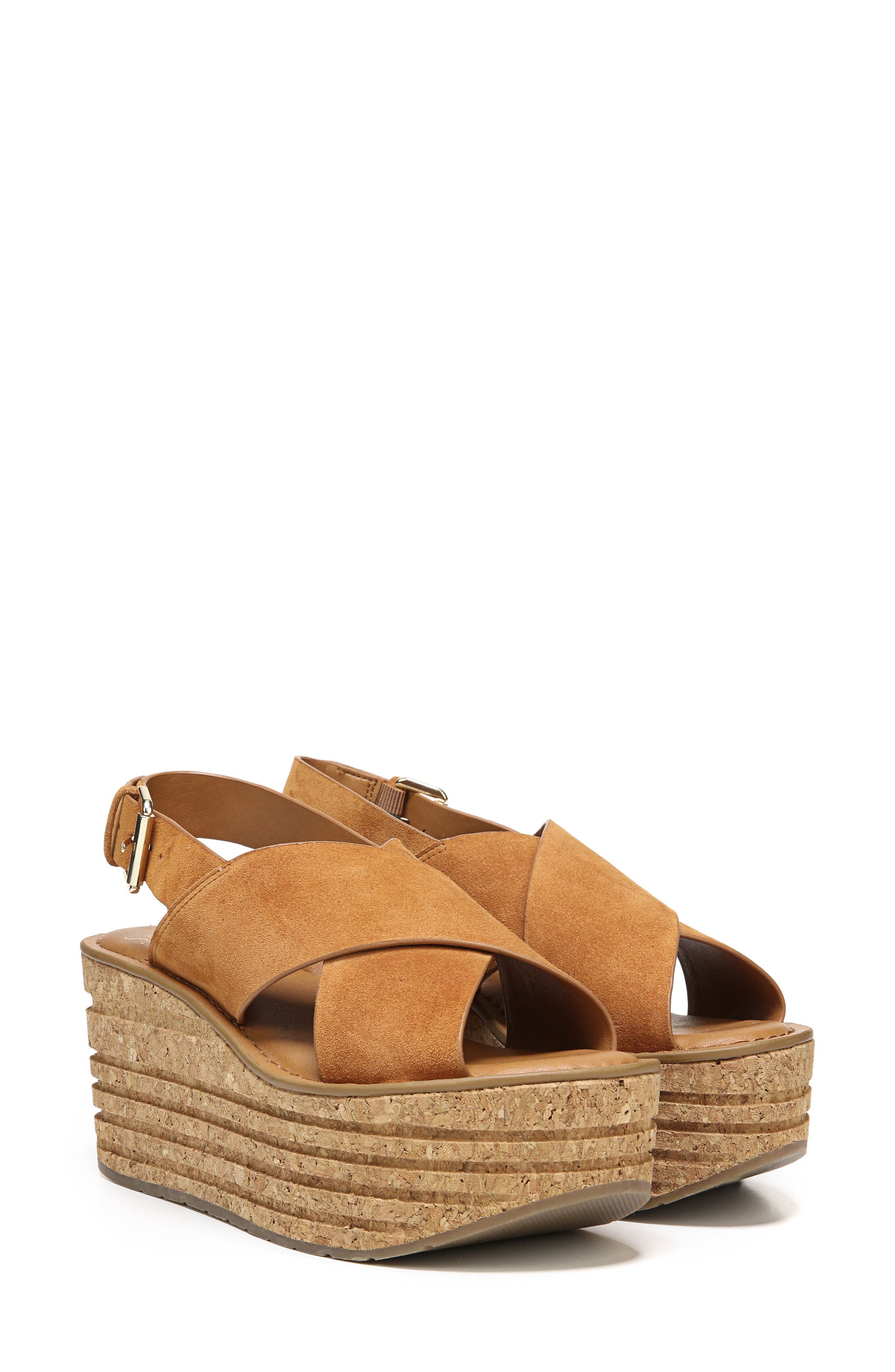 franco sarto caroline wedge sandals