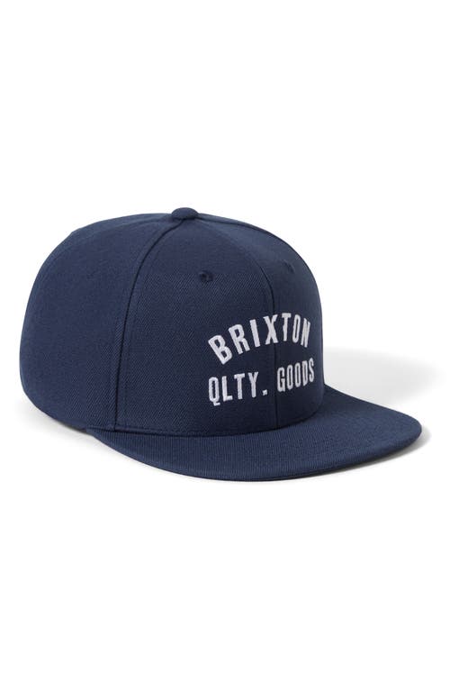 BRIXTON BRIXTON WOODBURN NETPLUS® SNAPBACK BASEBALL CAP 