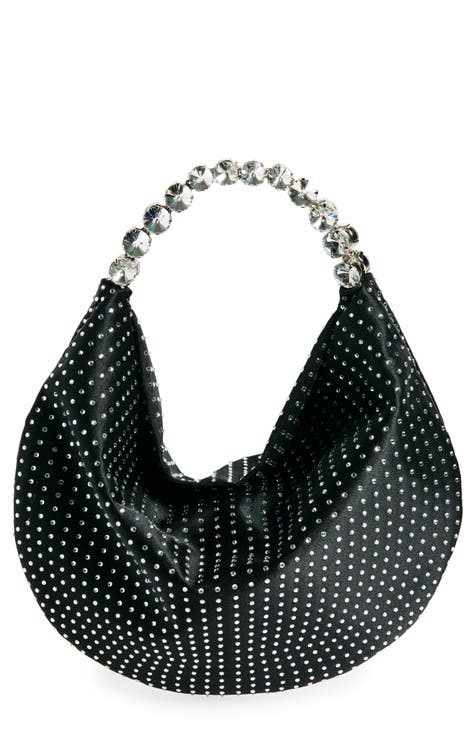 Black Satin Mini Bag