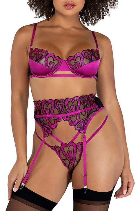 Blossom Beauty 3-Piece Garter Set Roma Confidential main image 0