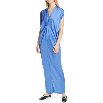 Zero + Maria Cornejo Issa Maxi Dress, Blue
