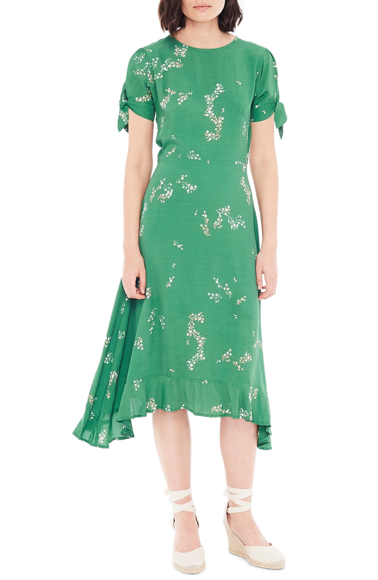 faithfull the brand emilia floral midi dress