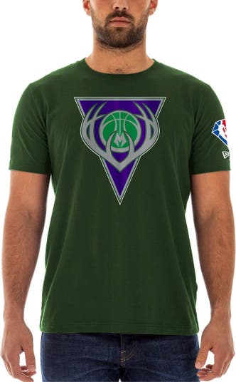 Boston Celtics New Era 2021/22 City Edition Brushed Jersey T-Shirt - Kelly  Green
