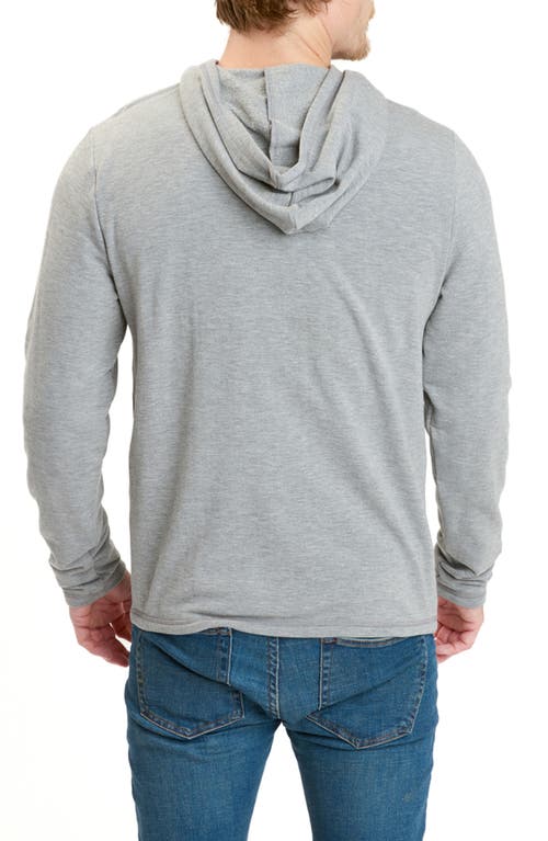 Threads 4 Thought Threads For Thought Dex Featherweight Pullover Hoodie In Heather Grey