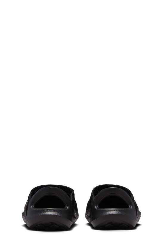 Shop Nike Sol Water Friendly Clog In Black/ Anthracite/ White