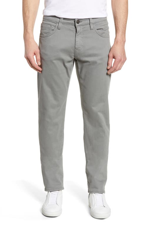 Mavi Jeans Zach Straight Leg Twill Pants Grey at Nordstrom, X