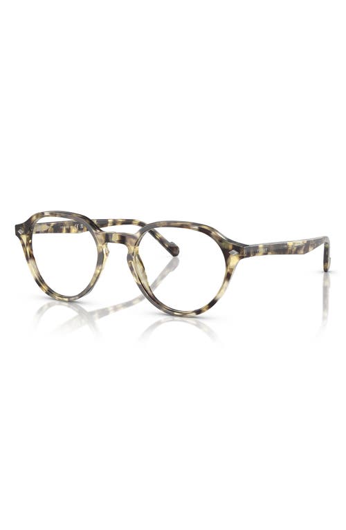 Vogue 48mm Phantos Optical Glasses In Mustard
