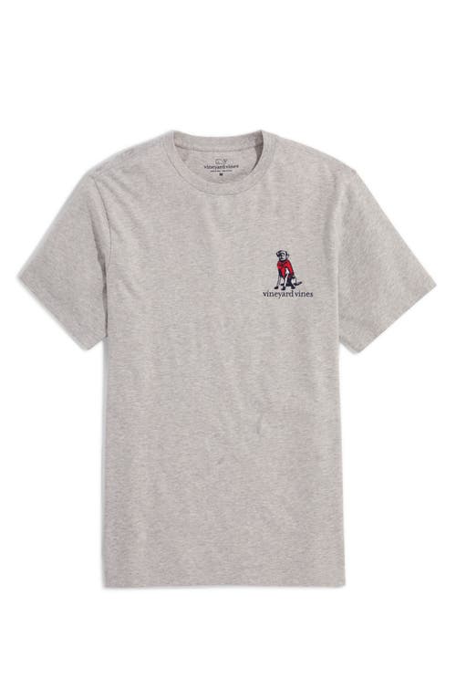 Vineyard Vines Sailing Buddy Cotton Graphic T-shirt In Gray