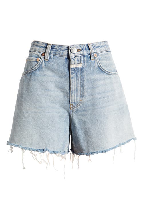 CLOSED CLOSED JANEY FRAYED HEM DENIM SHORTS