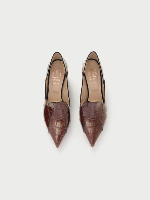 Shop Mavette Fiona Loafer In Brown