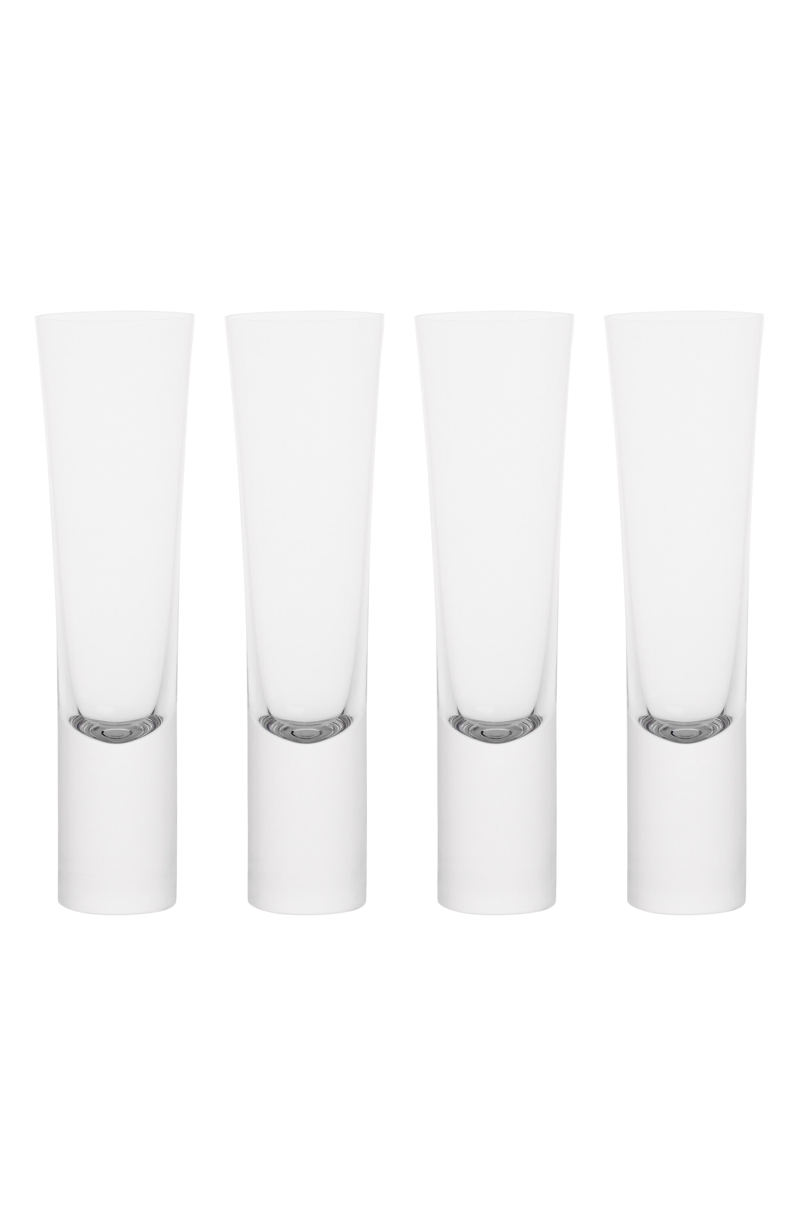 The White Company Set of 4 Stemless Champagne Flutes Nordstrom