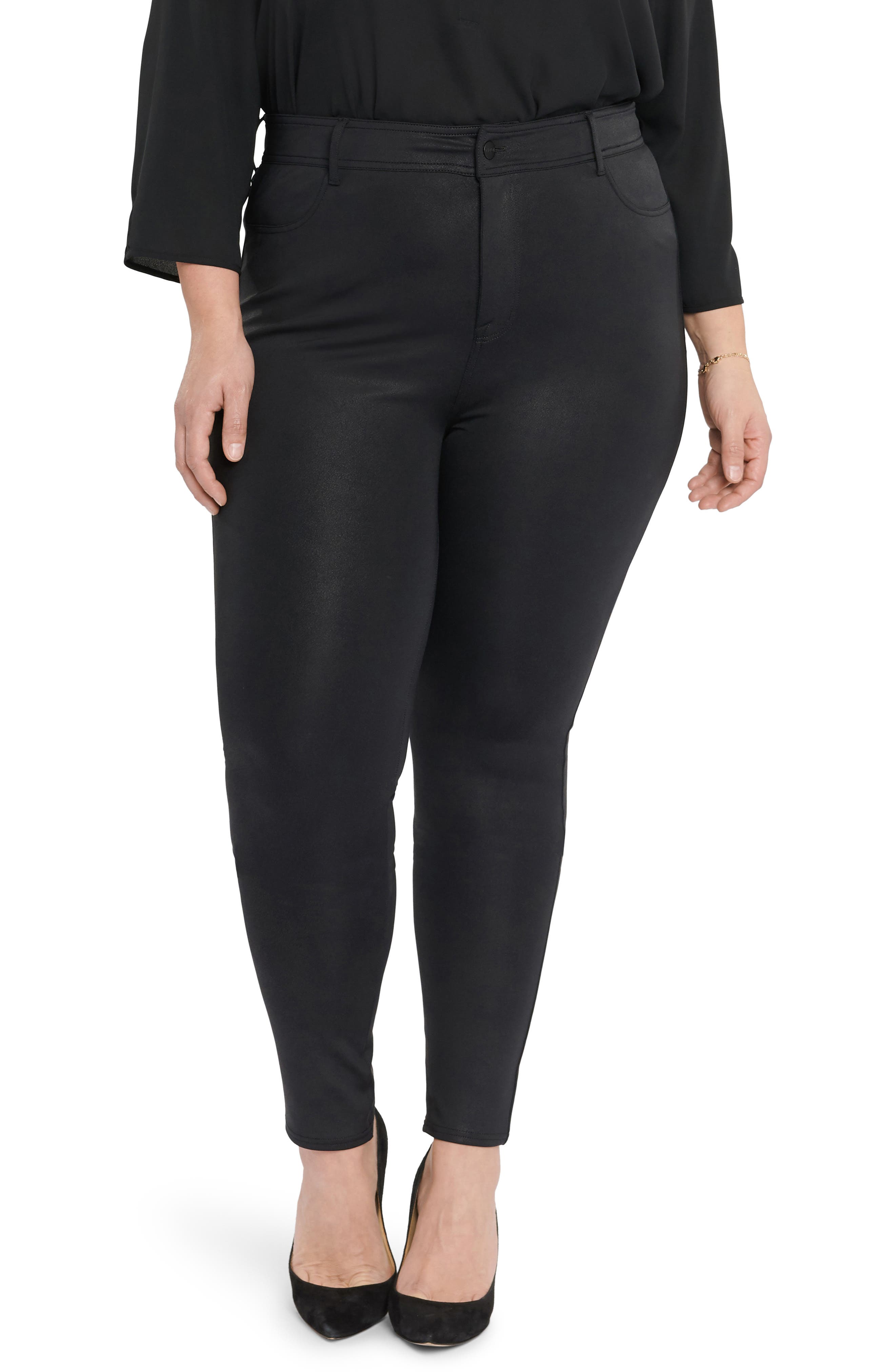 plus size polyester pants