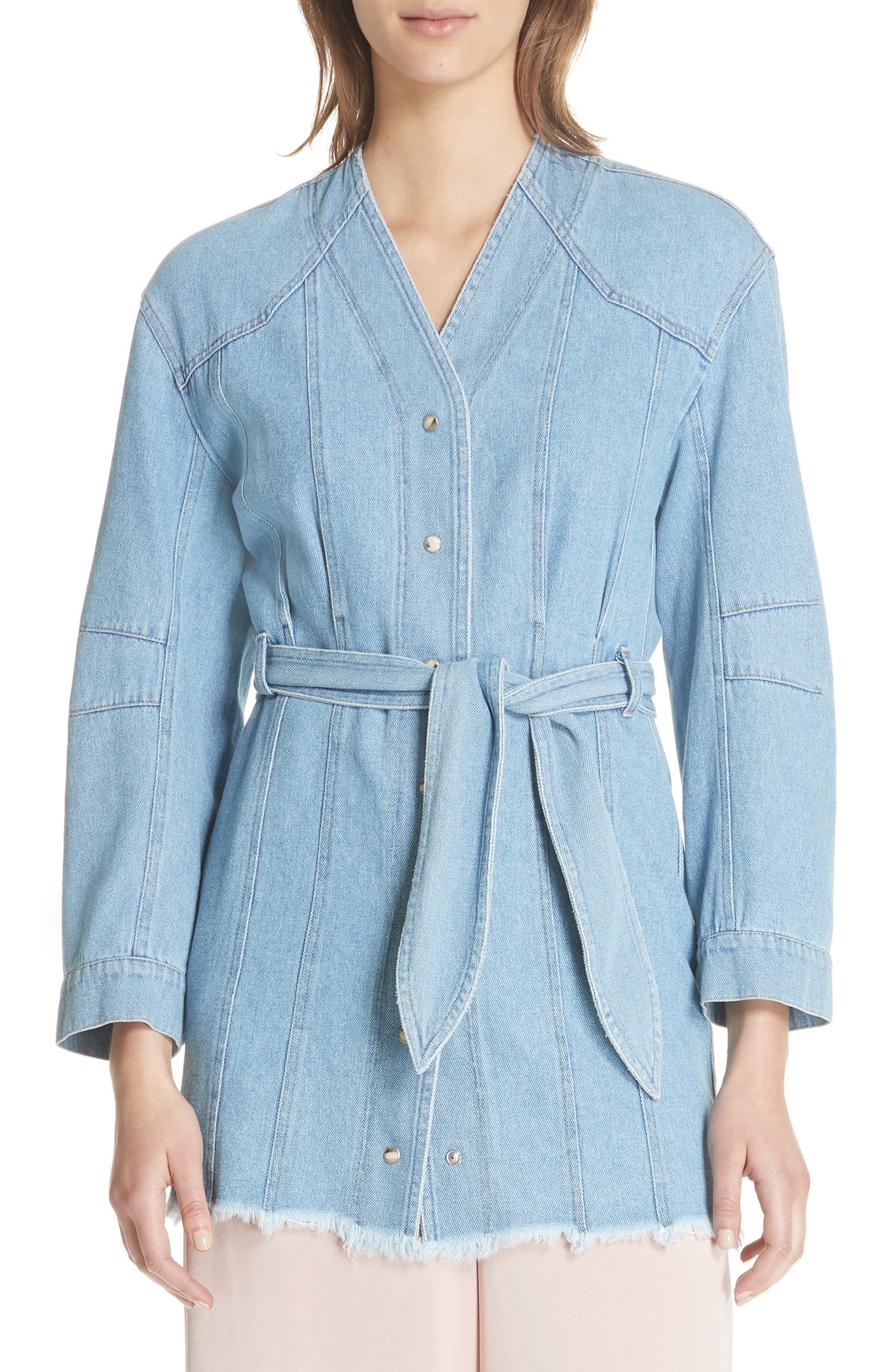 iris denim dress