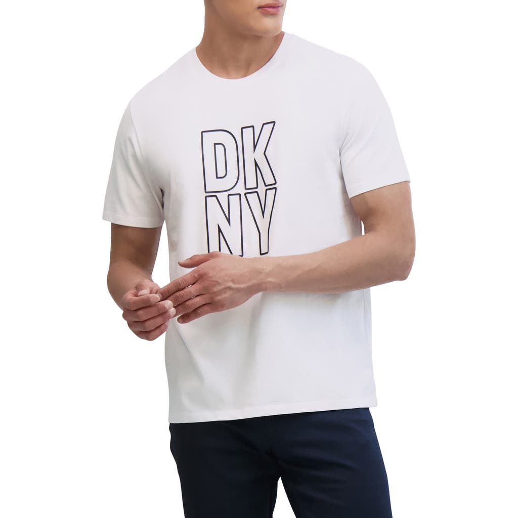 Dkny Sportswear Gabriel Graphic T-shirt In White