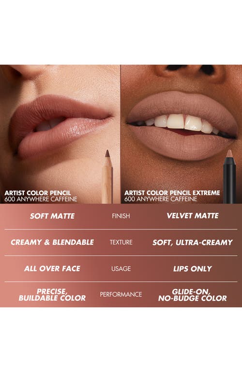 Make Up For Ever Artist Color Pencil Extreme Waterproof Lip Liner In 606 - Wherever Walnut
