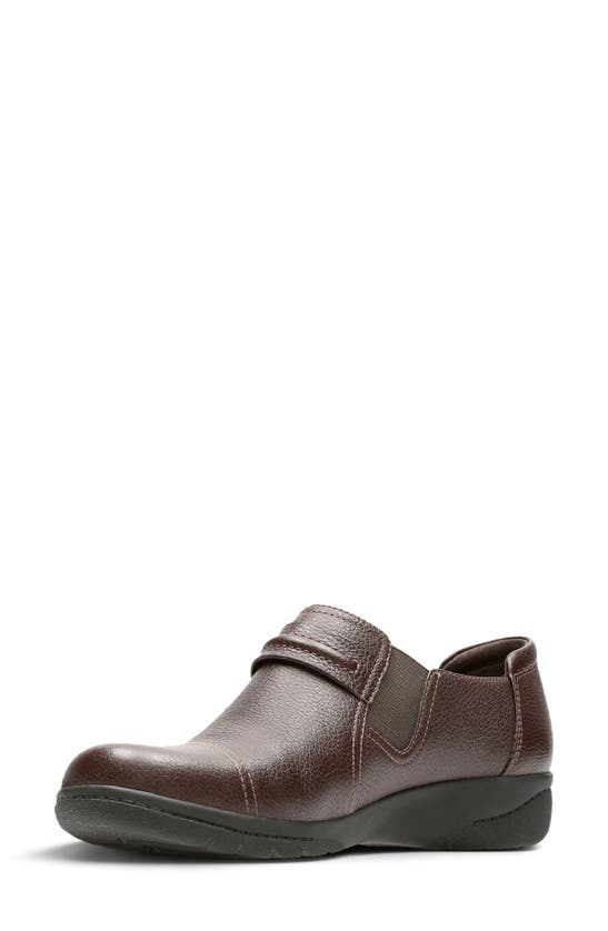 Shop Clarks Cheyn Madi Clog In Dark Brown