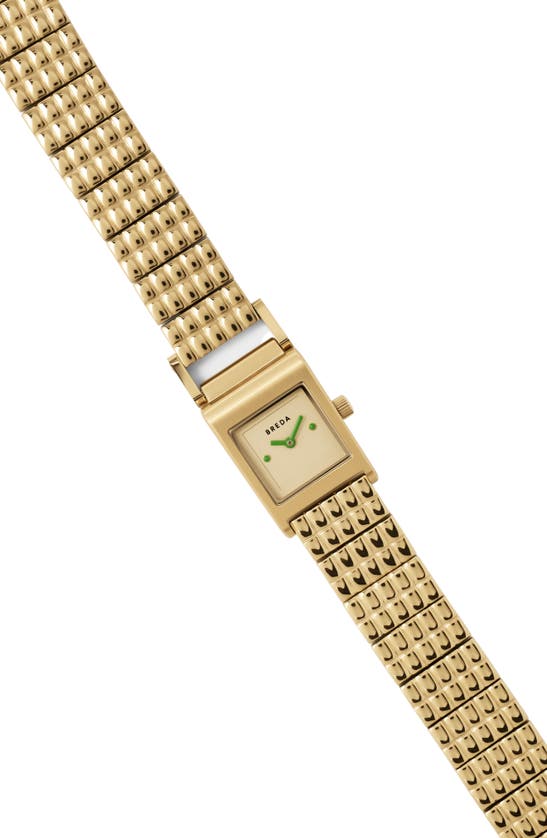 Shop Breda Revel Bracelet Watch, 18mm In 18k Goldlated
