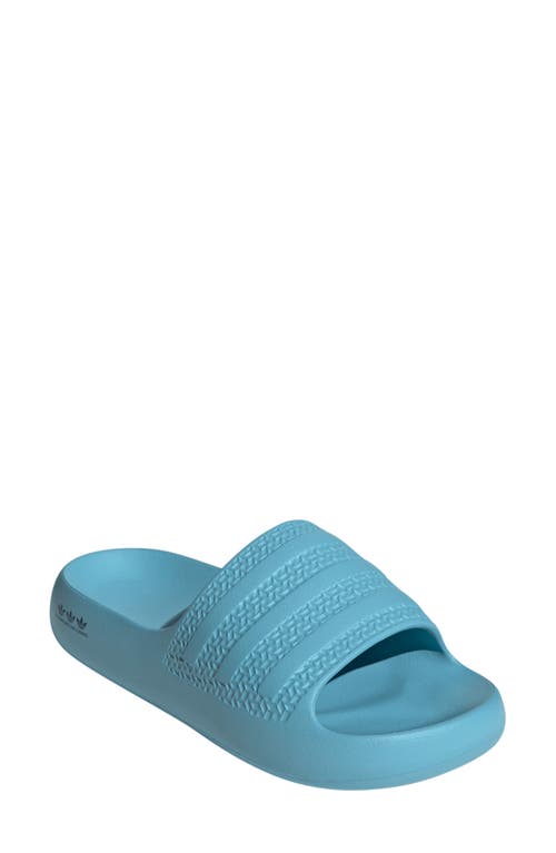 Adidas Originals Adidas Adilette Ayoon Sport Slide In Preloved Blue/black/blue