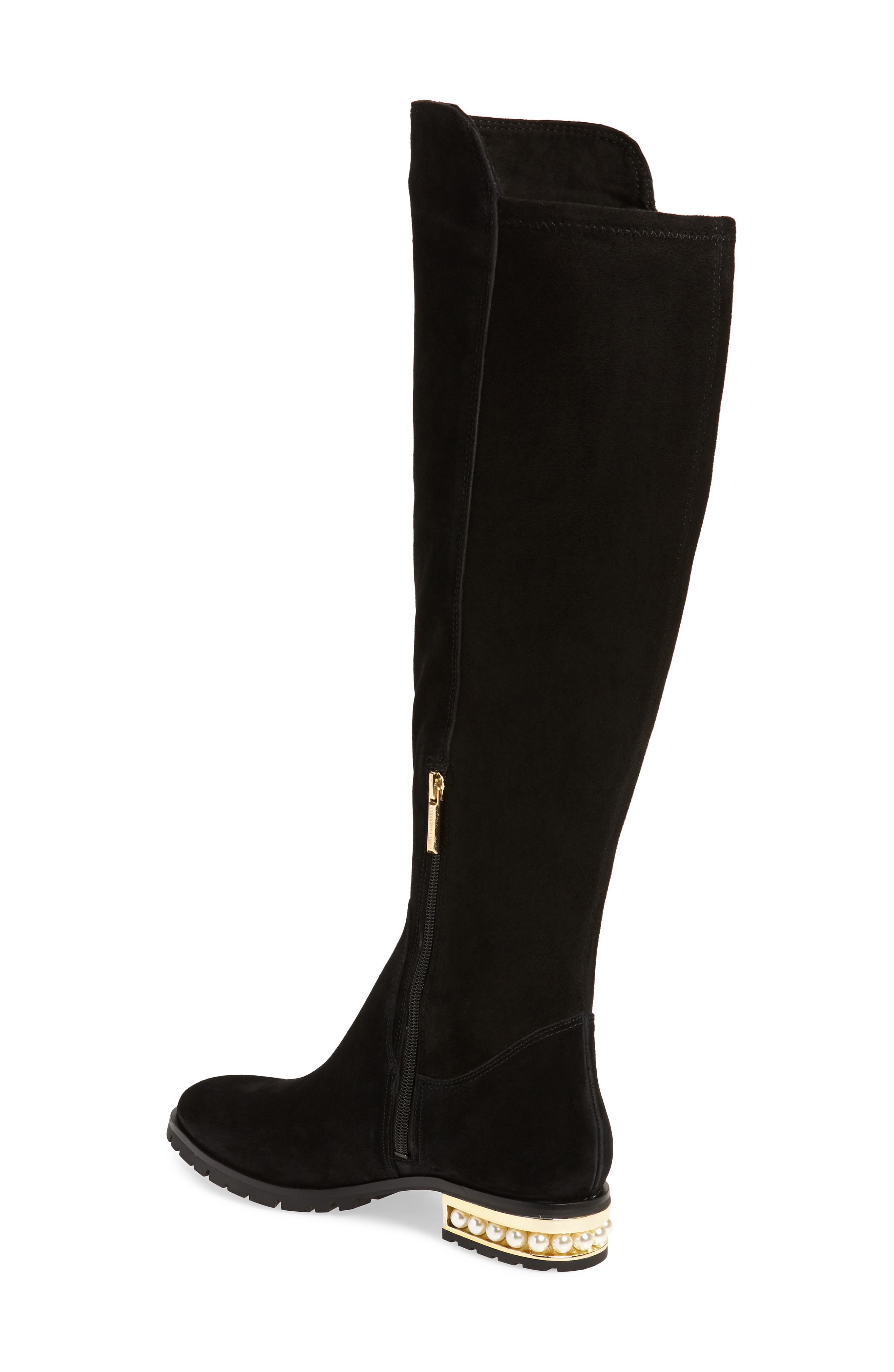 karl lagerfeld thigh high boots