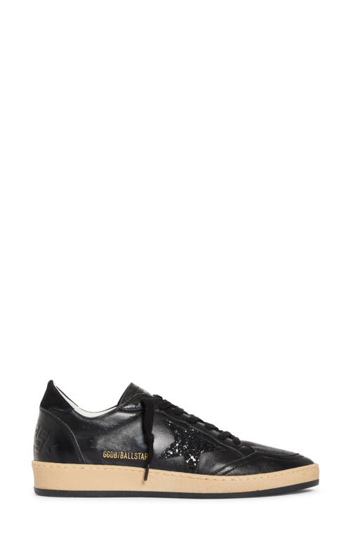 Shop Golden Goose Ball Star Sneaker In Black