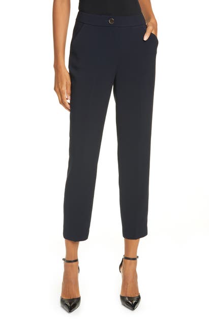 Ted Baker Sskyet Trousers In Dark Blue | ModeSens