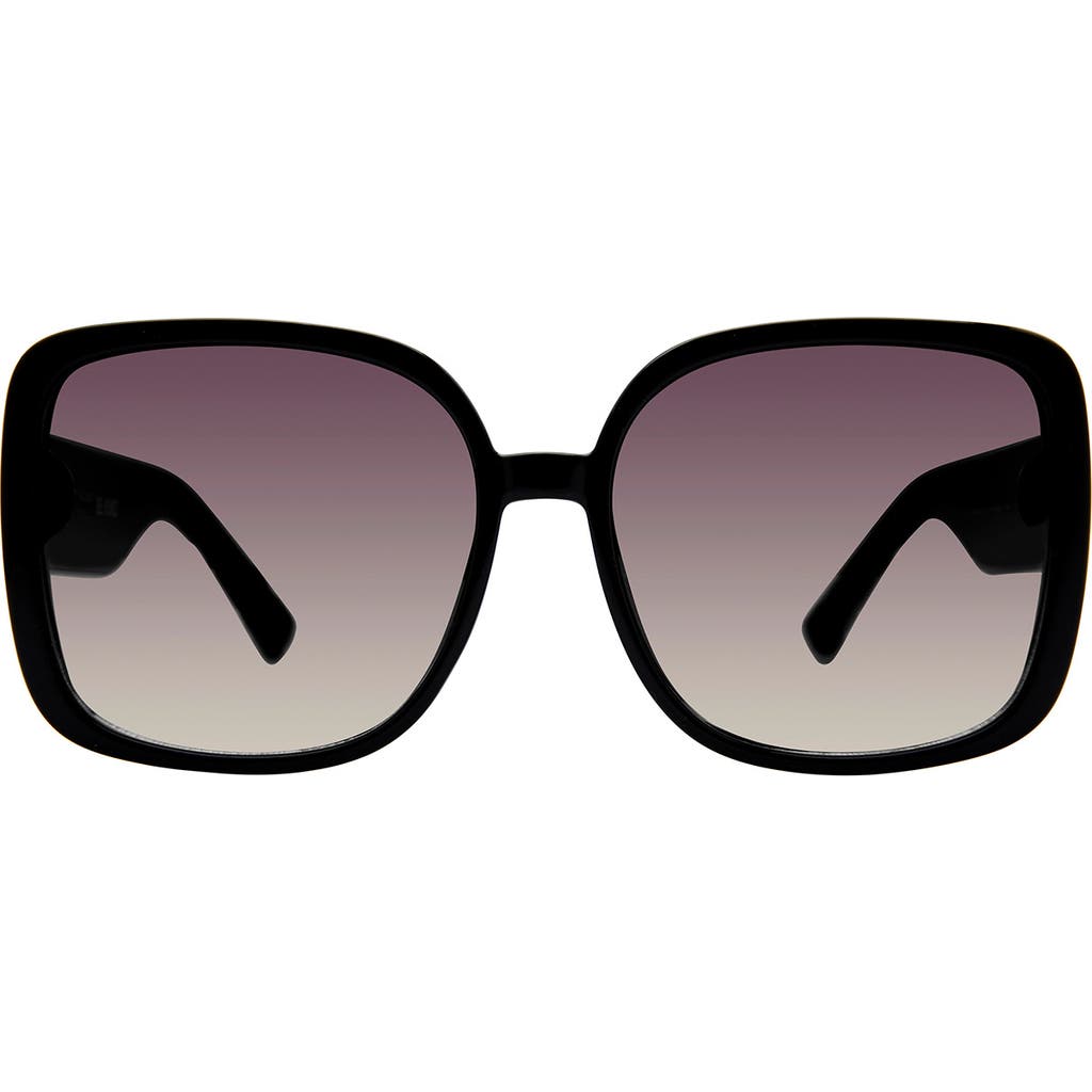 Kurt Geiger London 59mm Square Sunglasses In Black