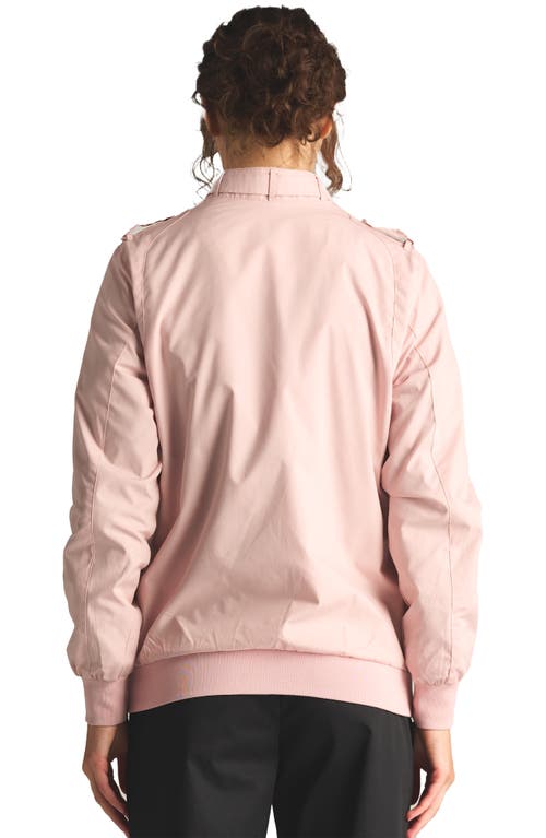 Members Only Classic Iconic Racer Jacket In Light Pink