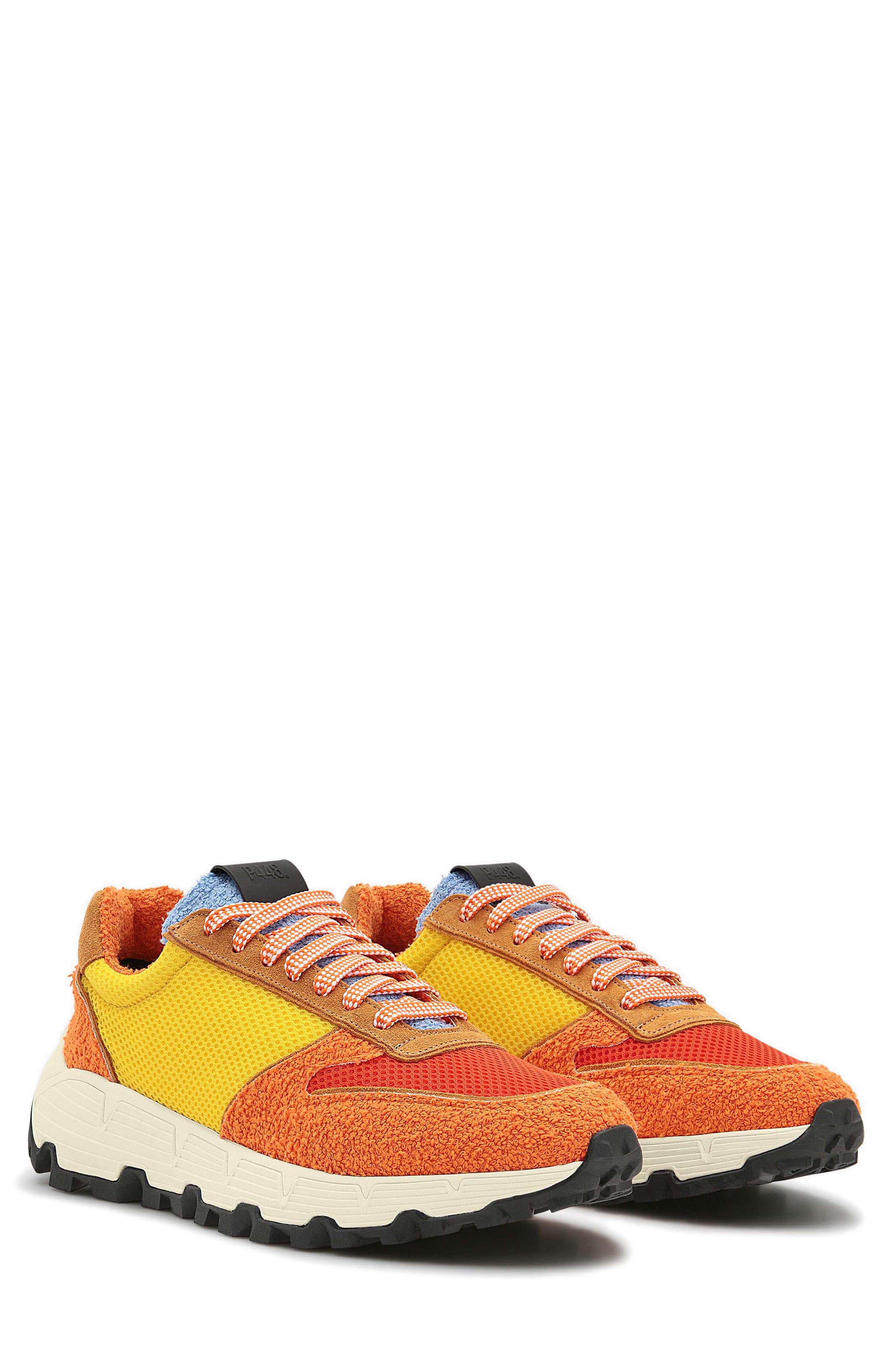 orange sneakers