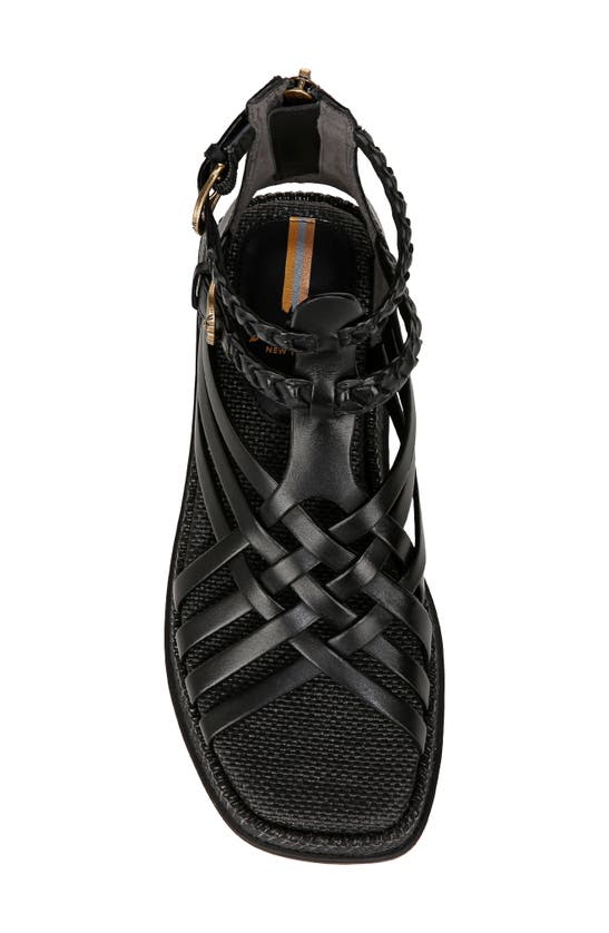 Shop Sam Edelman Nicki Ankle Strap Platform Sandal In Black