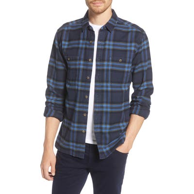 Life/after/denim Plaid Flannel Shirt, Blue