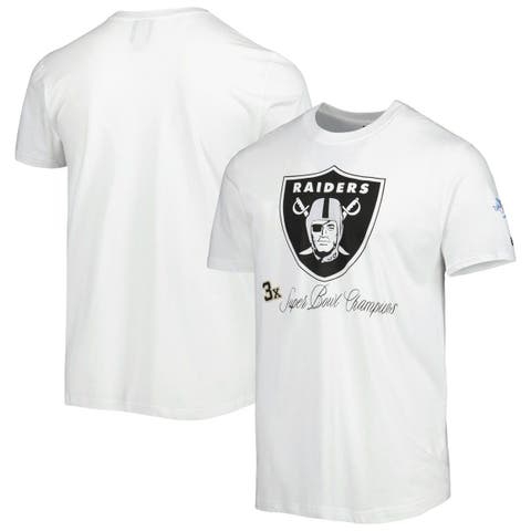 Oakland Raiders Arch Gray Reebok Pro Style Oversized T Shirt Clearance