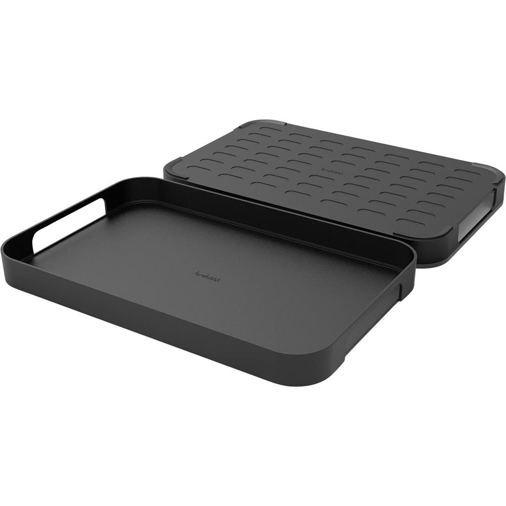 Trebonn Pile 1pc. X-large Tray In Black