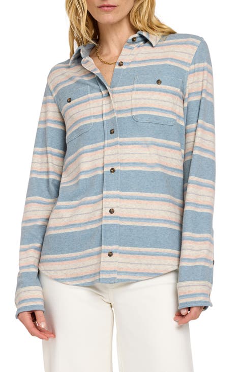 stripe v neck top | Nordstrom