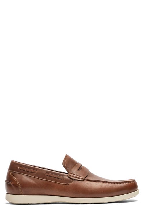 Shop Rodd & Gunn Greytown Penny Loafer In Redwood 3.0