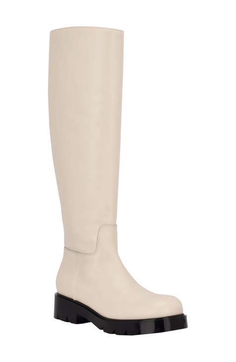 Ivory Knee-High Boots for Women | Nordstrom